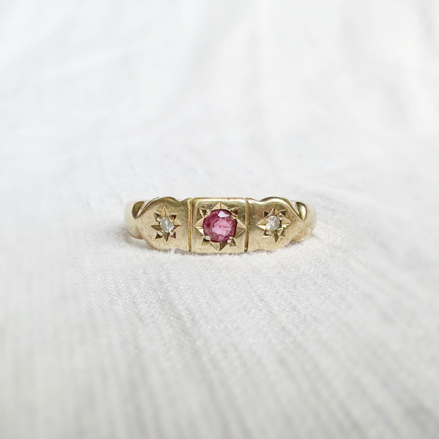 Eloise Ruby and Diamond Ring