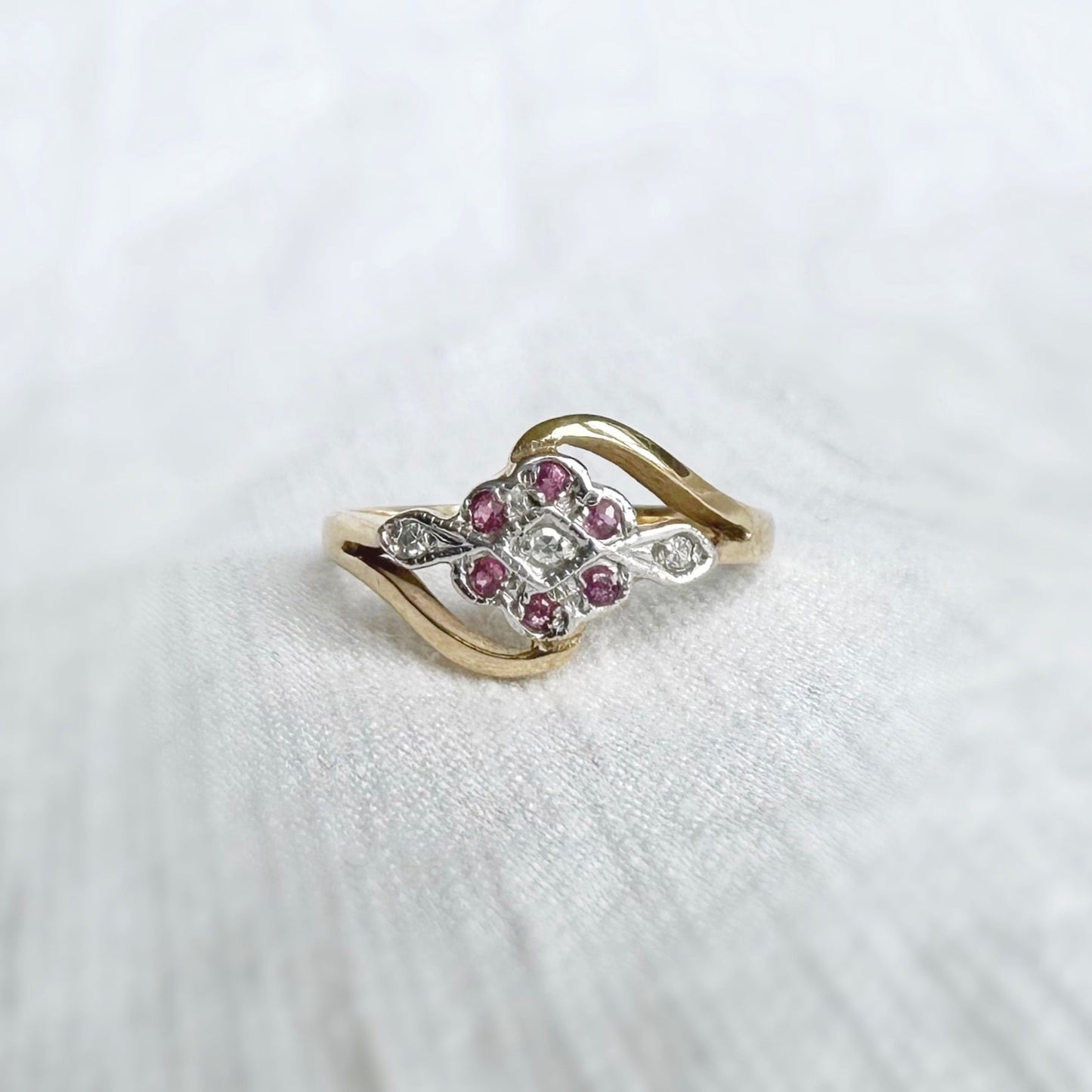 Esme Ruby and Diamond Ring