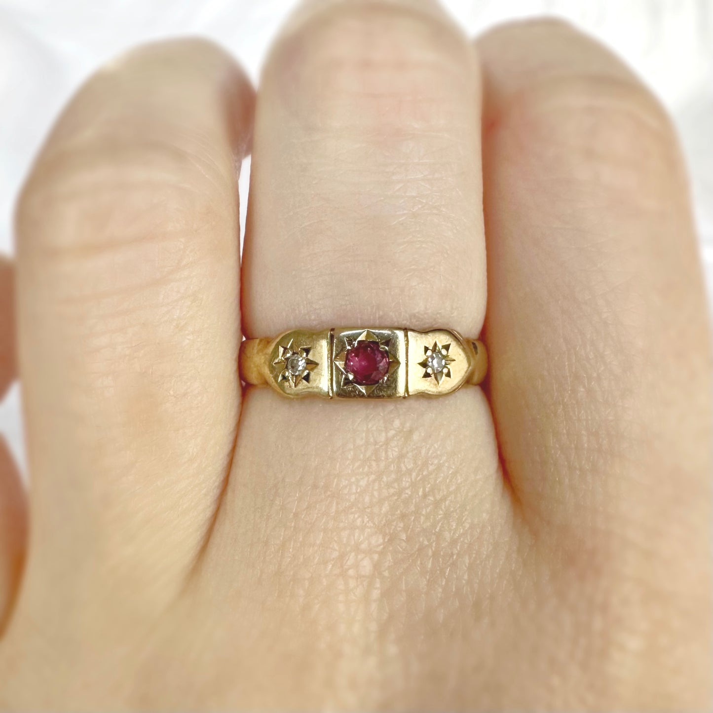 Eloise Ruby and Diamond Ring