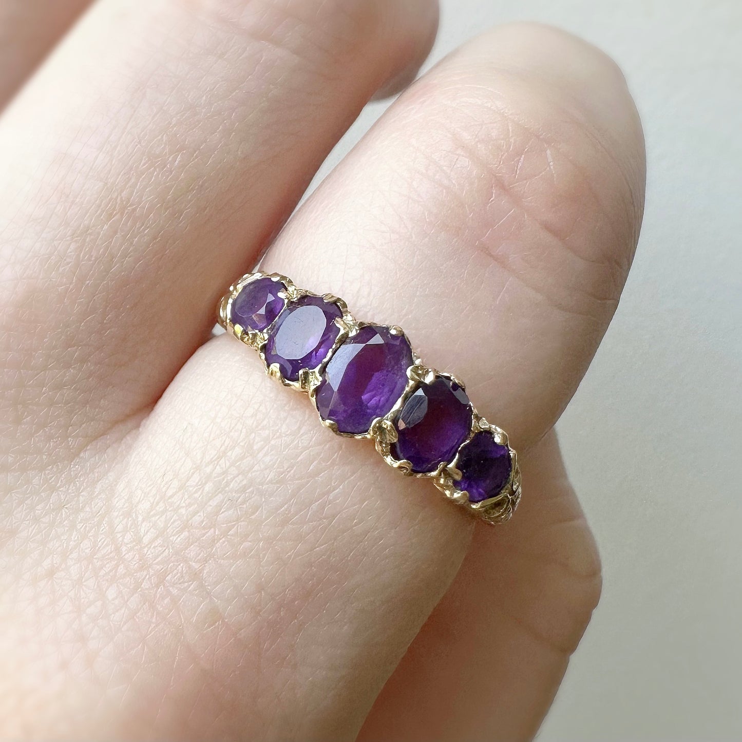 Tallulah Amethyst Ring