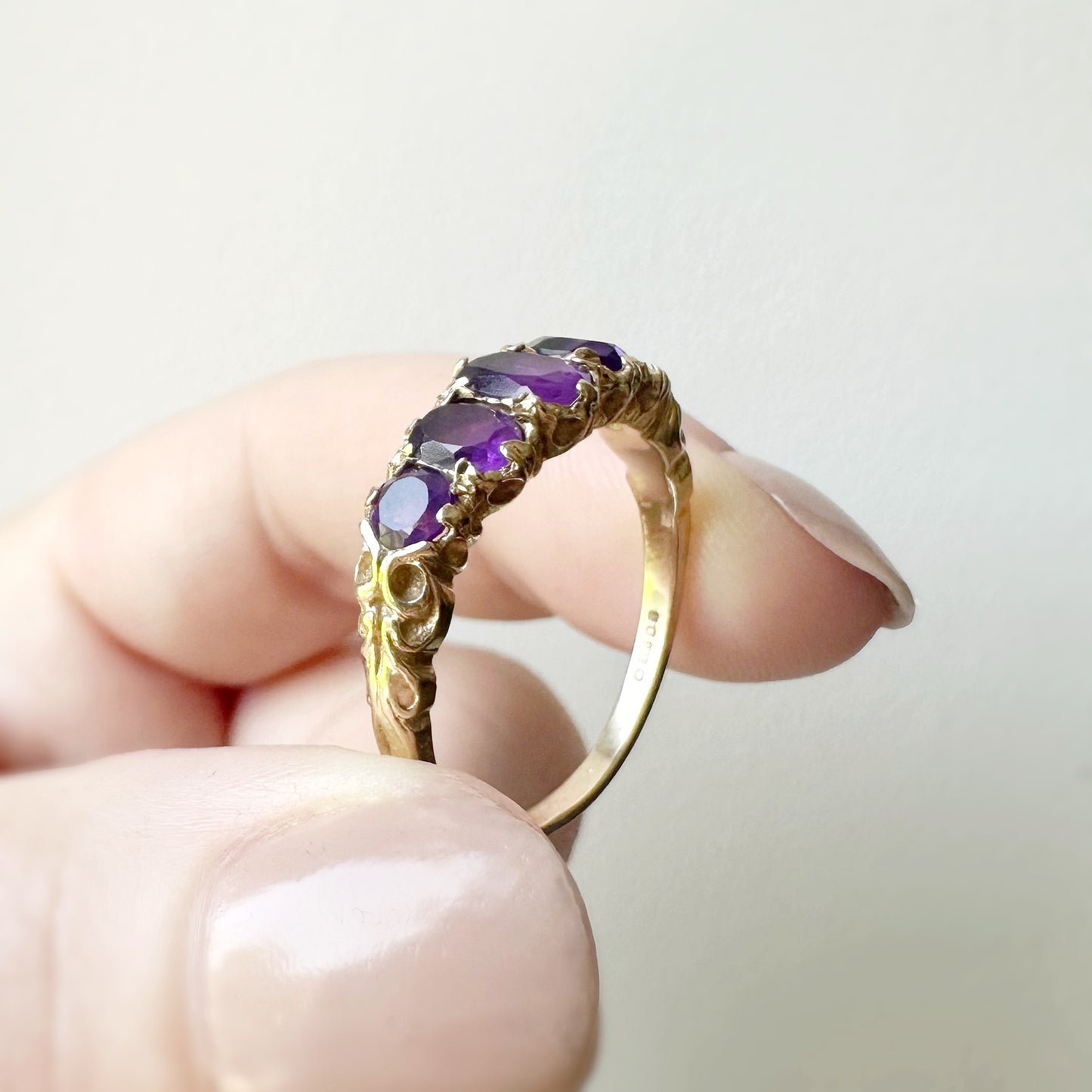 Tallulah Amethyst Ring