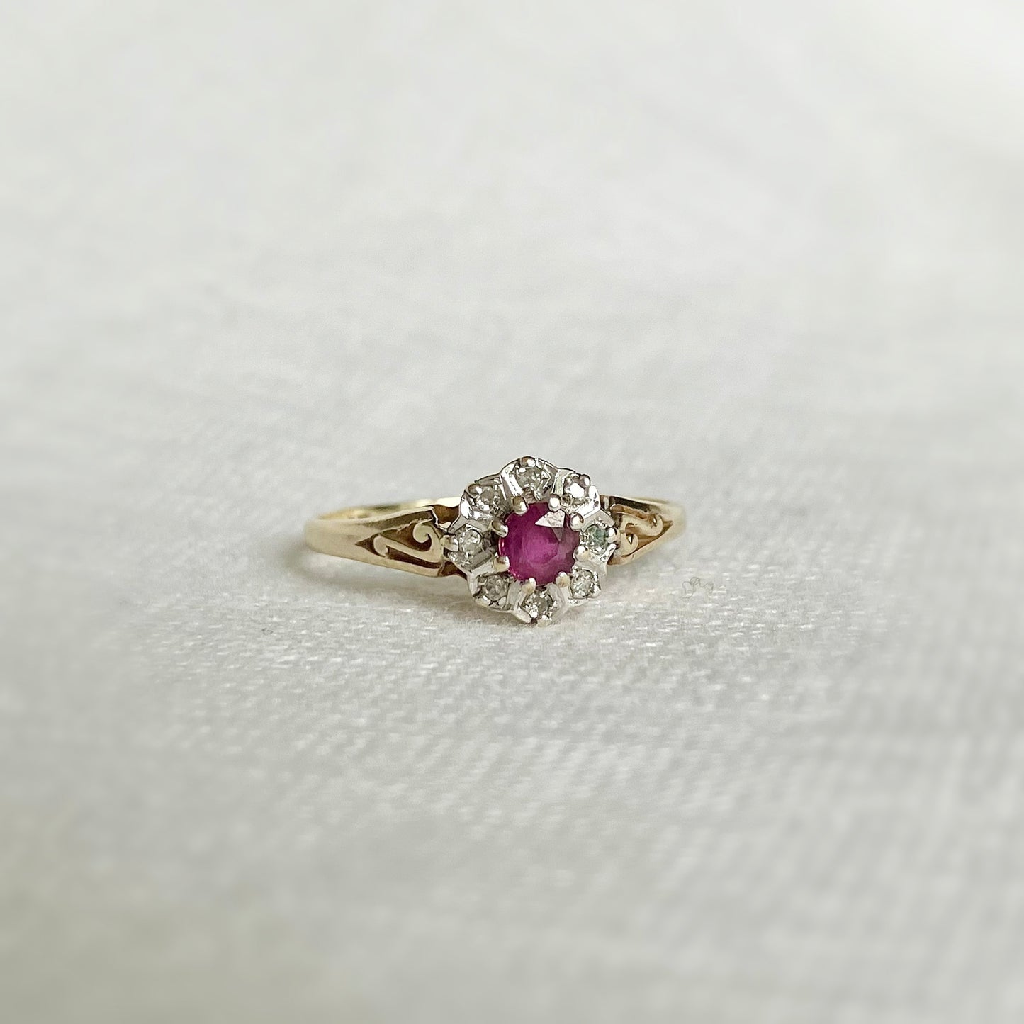 Amara Ruby and Diamond Ring