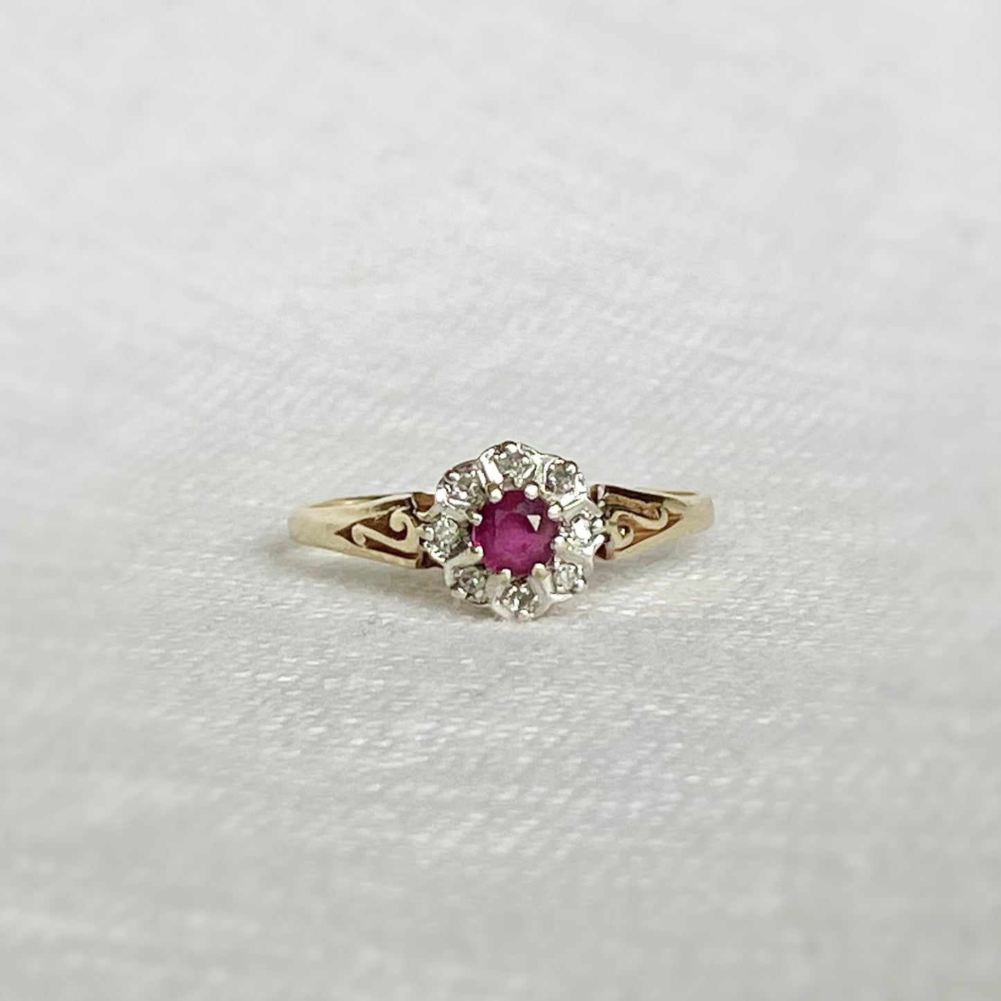 Amara Ruby and Diamond Ring