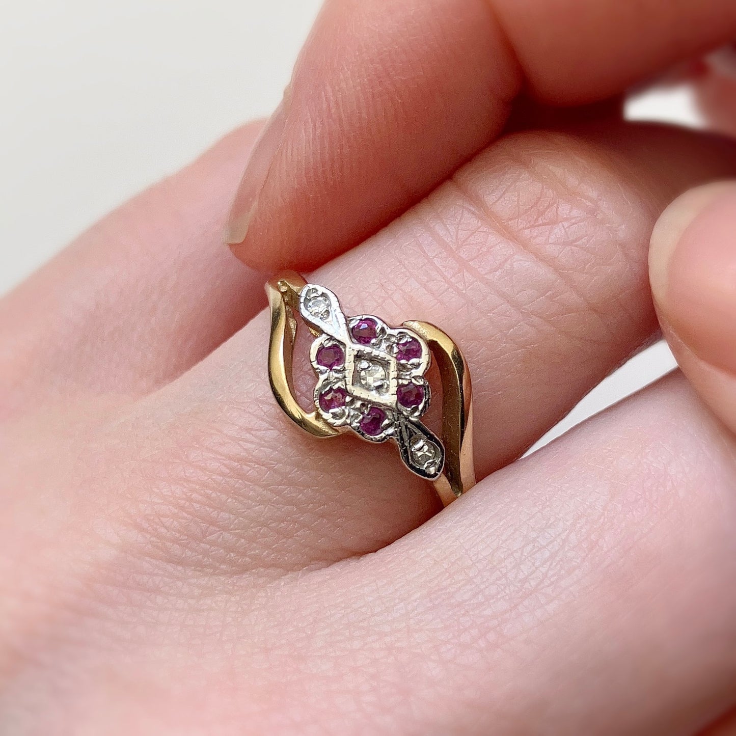 Esme Ruby and Diamond Ring