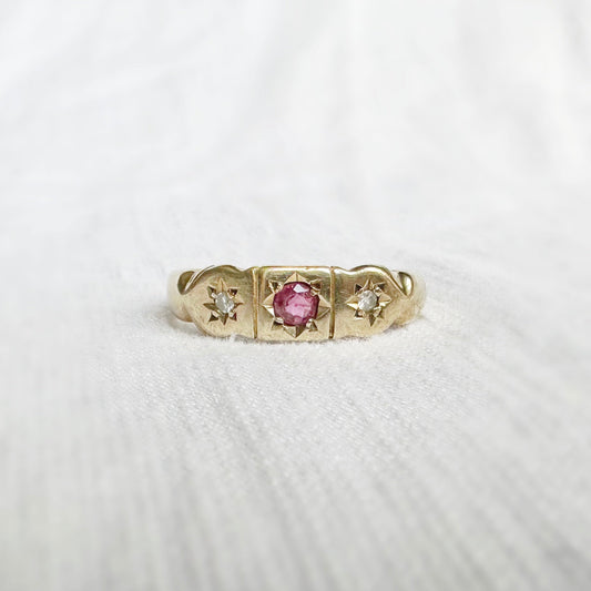 Eloise Ruby and Diamond Ring