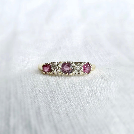 Sienna Ruby and Diamond Ring