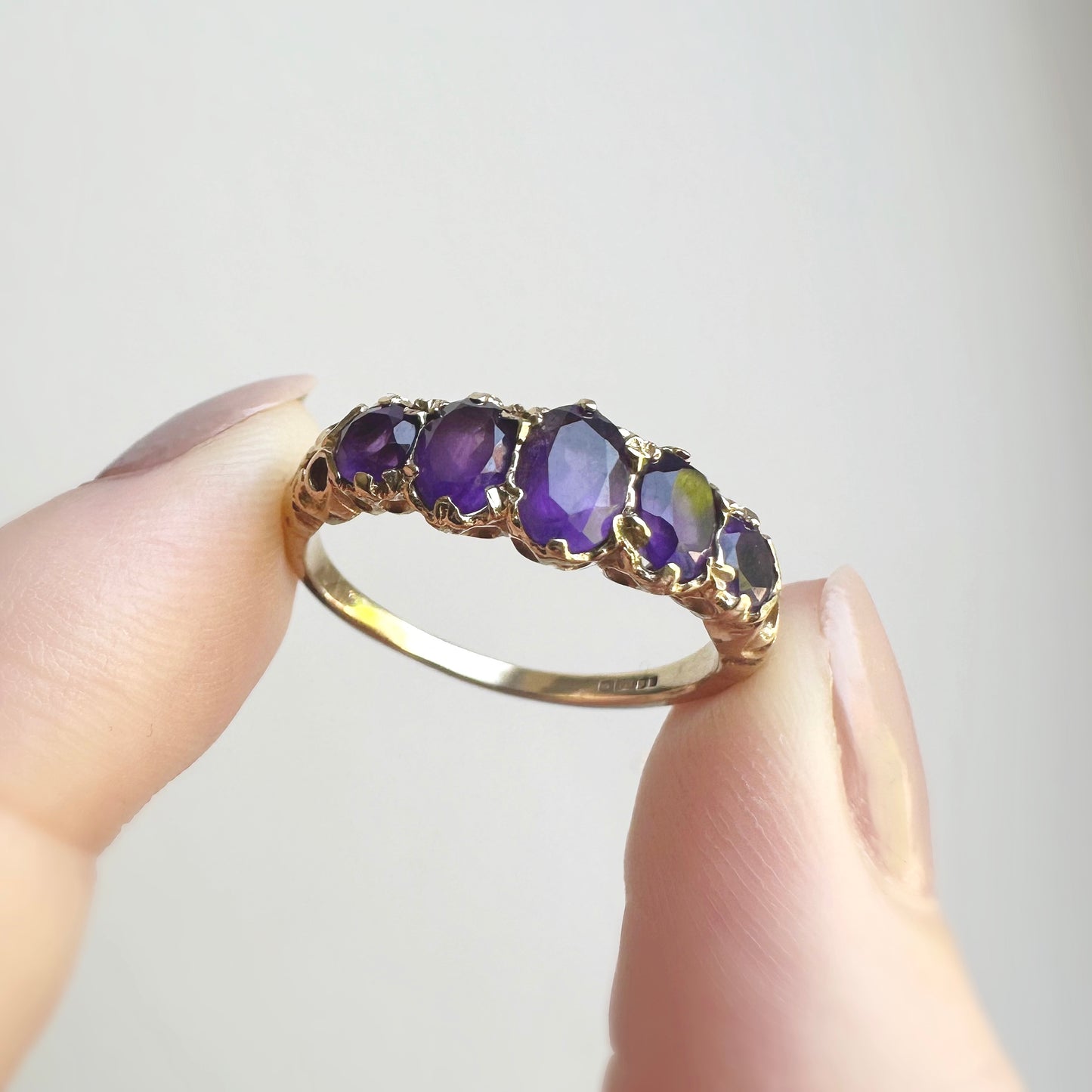 Tallulah Amethyst Ring