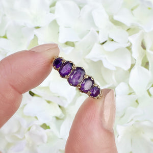 
                  
                    Load image into Gallery viewer, Tallulah Amethyst Ring
                  
                