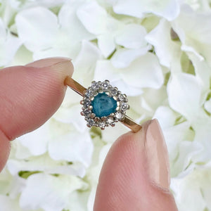 
                  
                    Load image into Gallery viewer, Elodie Topaz and Diamond Ring
                  
                