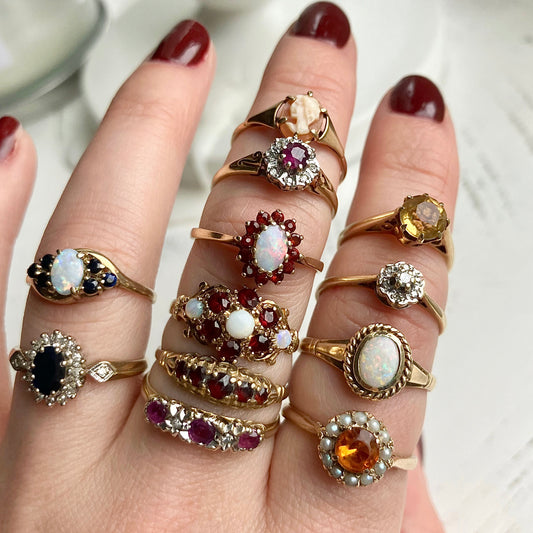 Beatrice Citrine Ring