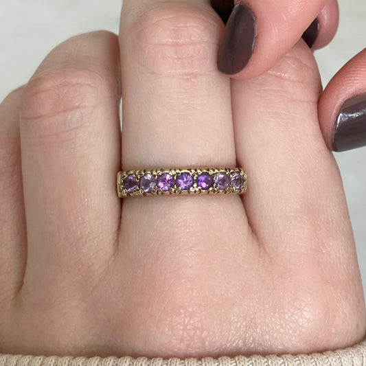 Viola Amethyst Ring