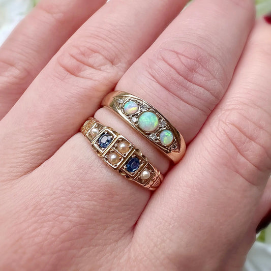 Annie Ring Peach and Willow