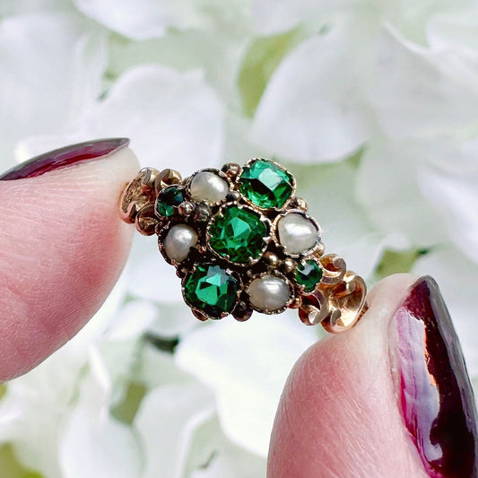 Agathe 12ct Victorian Ring