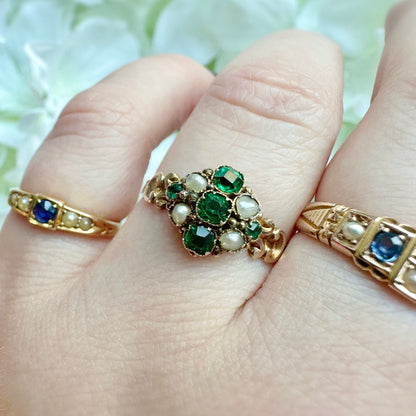 Agathe 12ct Victorian Ring