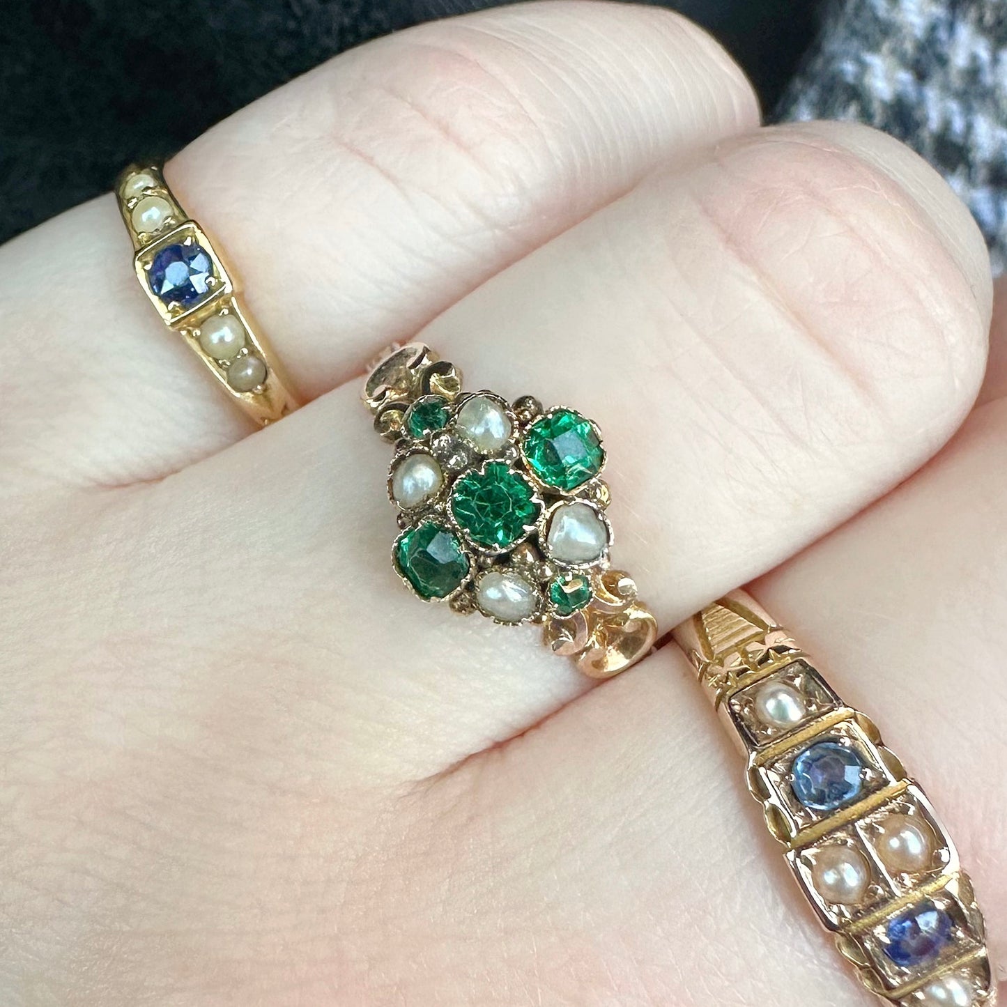 Agathe 12ct Victorian Ring