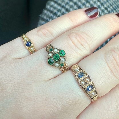 Agathe 12ct Victorian Ring