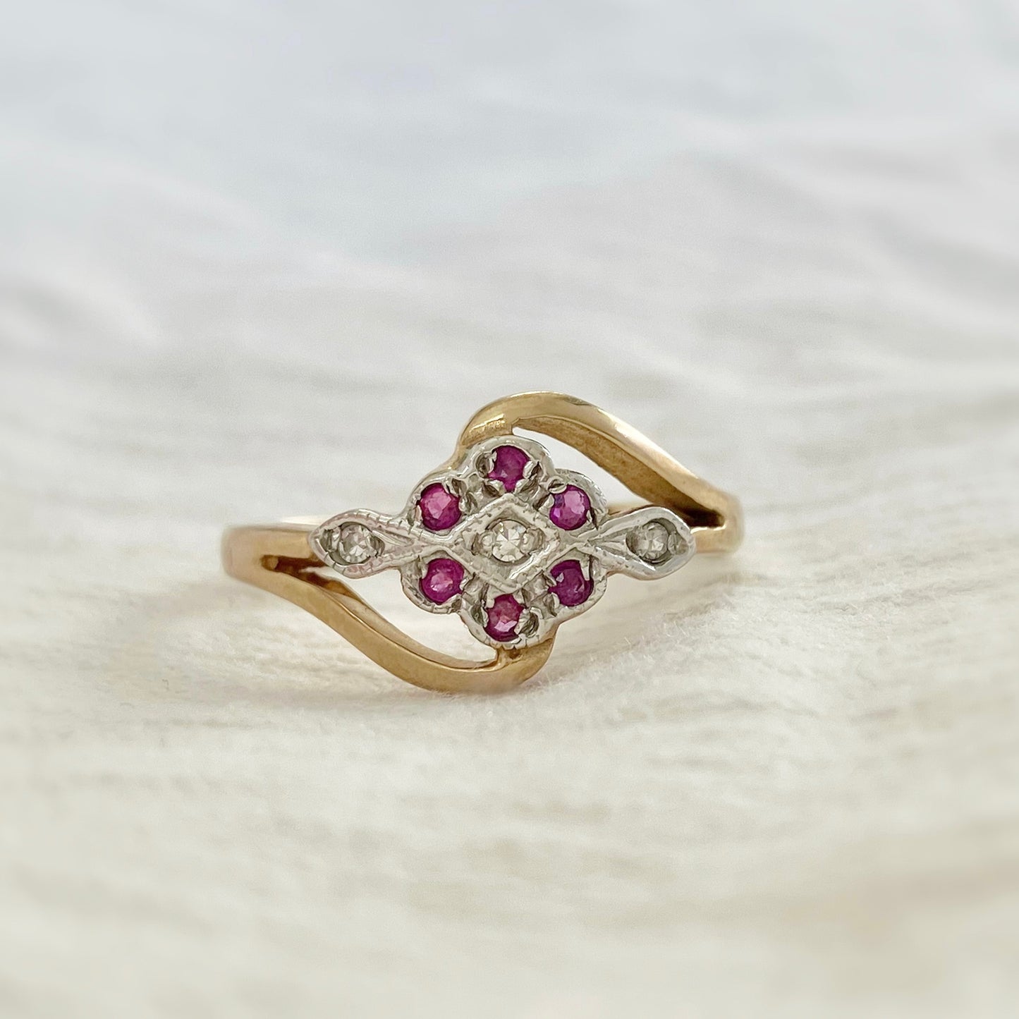 Esme Ruby and Diamond Ring