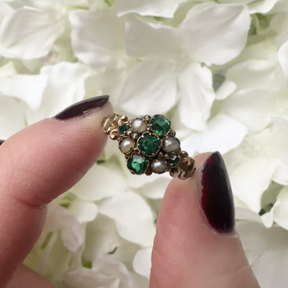 Agathe 12ct Victorian Ring