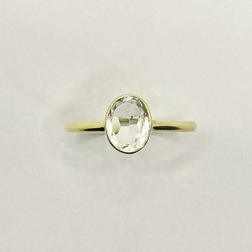
                  
                    Load image into Gallery viewer, Melody Quartz Ring - Size 8
                  
                