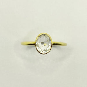 
                  
                    Load image into Gallery viewer, Melody Quartz Ring - Size 7
                  
                