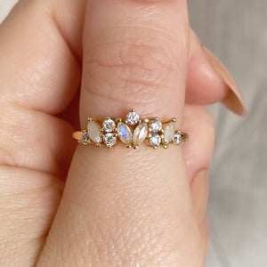 
                  
                    Load image into Gallery viewer, Sasha Cluster Ring
                  
                