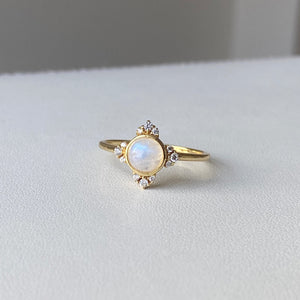 
                  
                    Load image into Gallery viewer, Astrid Moonstone Ring
                  
                