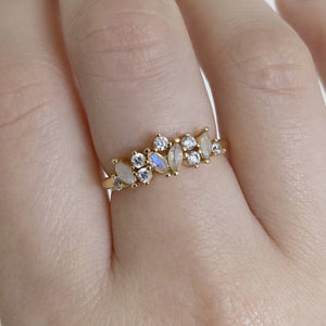 
                  
                    Load image into Gallery viewer, Sasha Cluster Ring
                  
                