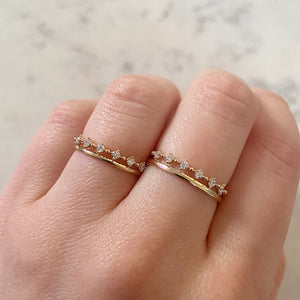 
                  
                    Load image into Gallery viewer, Snowdrop 14K Gold Ring
                  
                