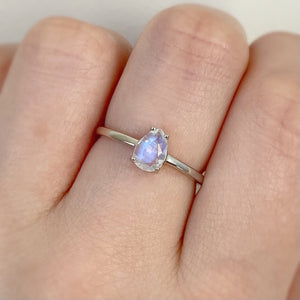 
                  
                    Load image into Gallery viewer, Tabitha Pear Moonstone Ring
                  
                
