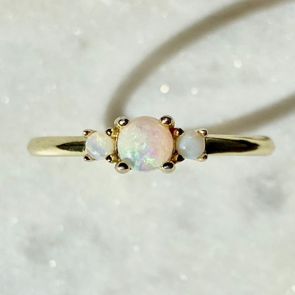 Estelle Tri Opal Ring