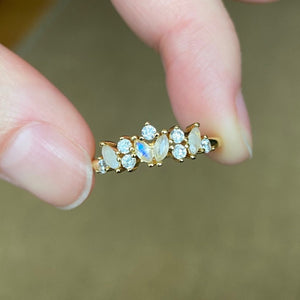 
                  
                    Load image into Gallery viewer, Sasha Cluster Ring
                  
                
